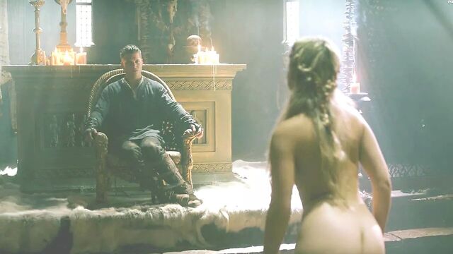 Alicia Agneson Nude Butt Tits In Vikings Scandalplanetcom Watch