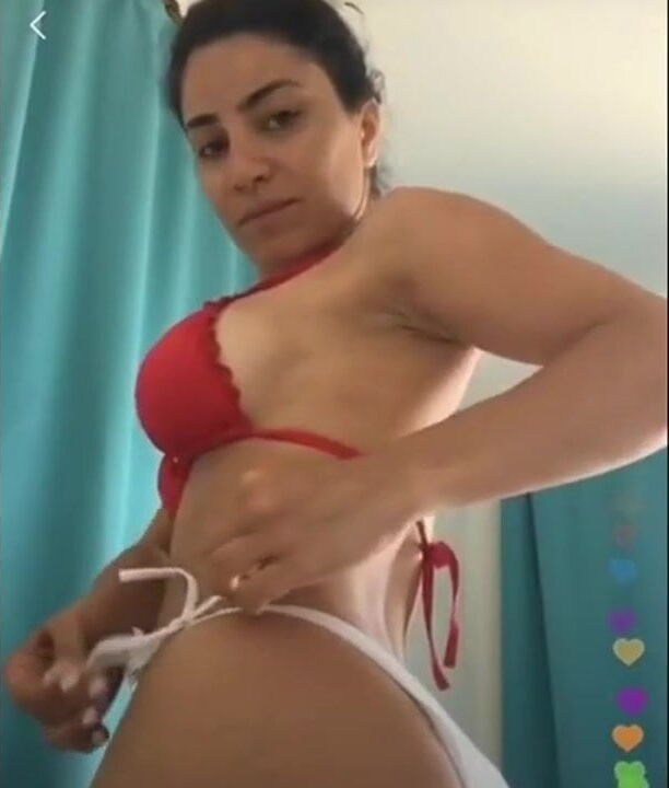 Serpil Cansiz Sexy Bikini Red White Watch Online Gig Sex